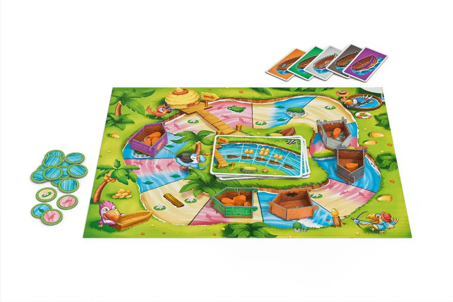 Bild: 9001890672743 | Papaya Boats | Bluffen um die suessesten Papayas | Spiel | 6727 | 2024