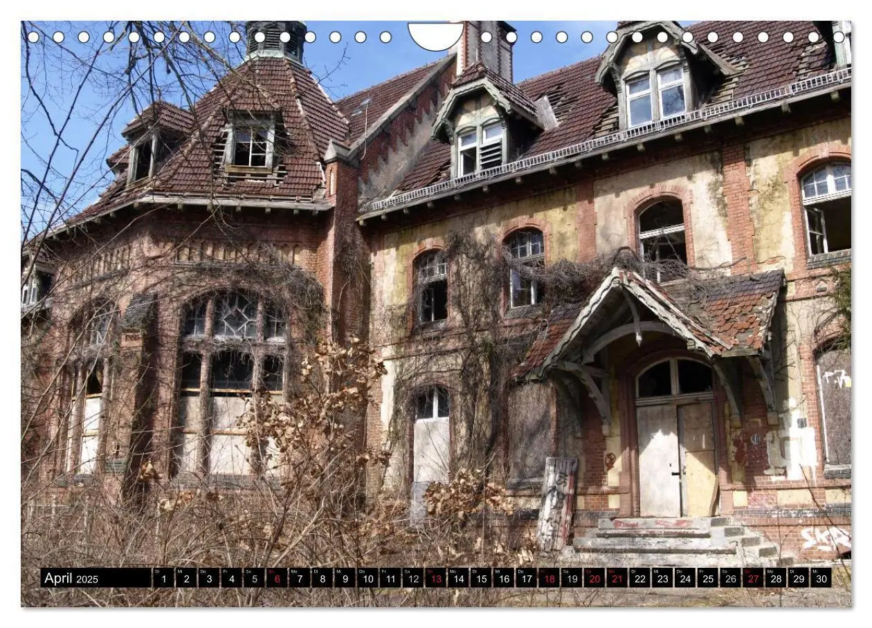 Bild: 9783435692743 | Beelitz Heilstätten-Faszination des Verfalls (Wandkalender 2025 DIN...