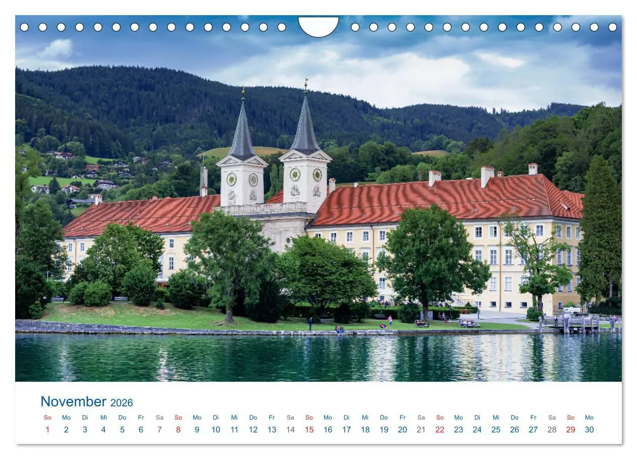 Bild: 9783457782743 | Schöner Tegernsee (Wandkalender 2026 DIN A4 quer), CALVENDO...
