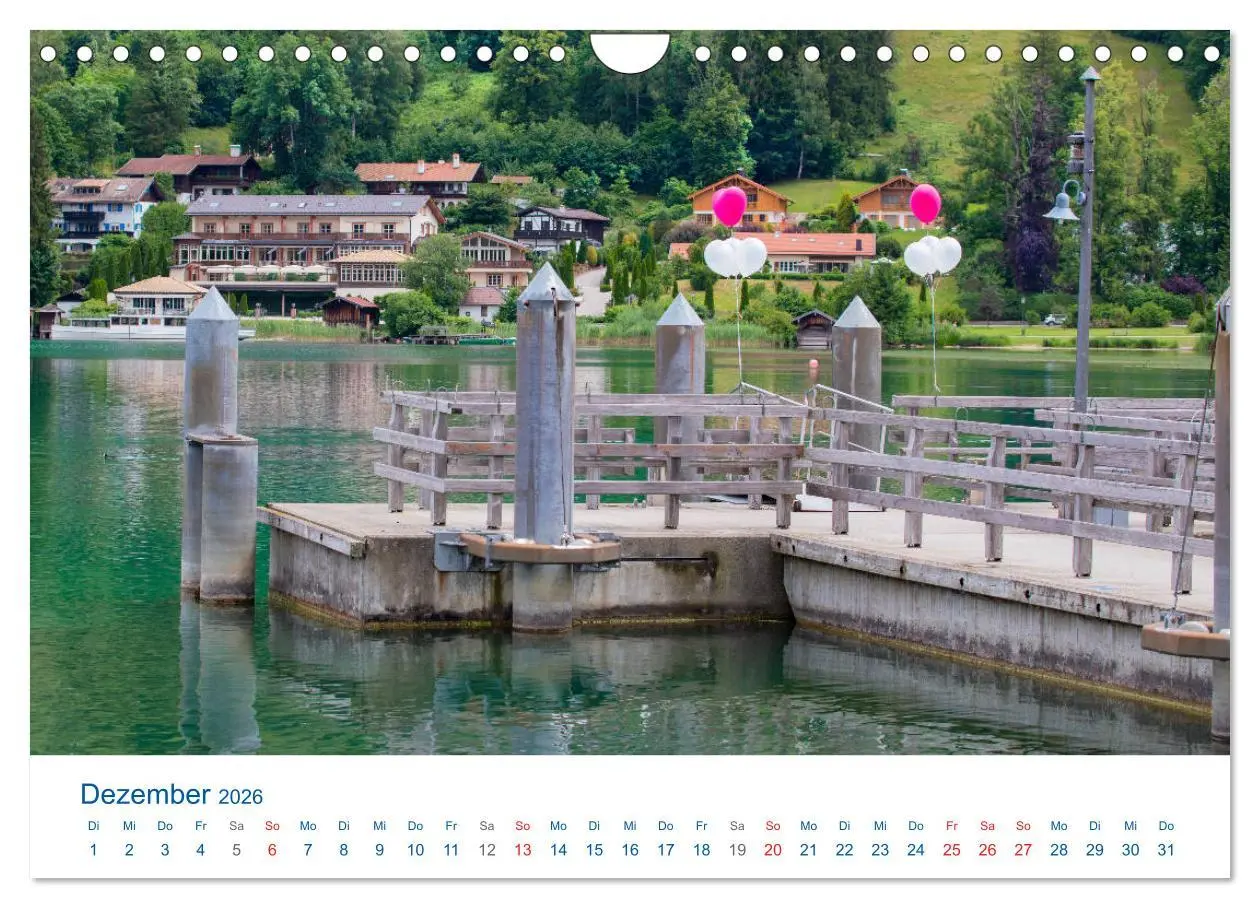Bild: 9783457782743 | Schöner Tegernsee (Wandkalender 2026 DIN A4 quer), CALVENDO...