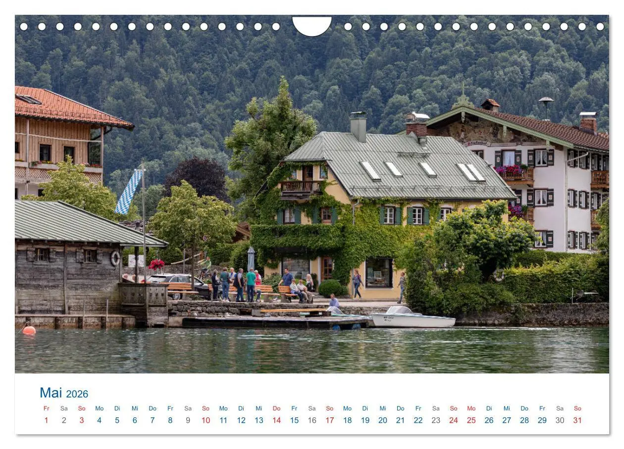 Bild: 9783457782743 | Schöner Tegernsee (Wandkalender 2026 DIN A4 quer), CALVENDO...