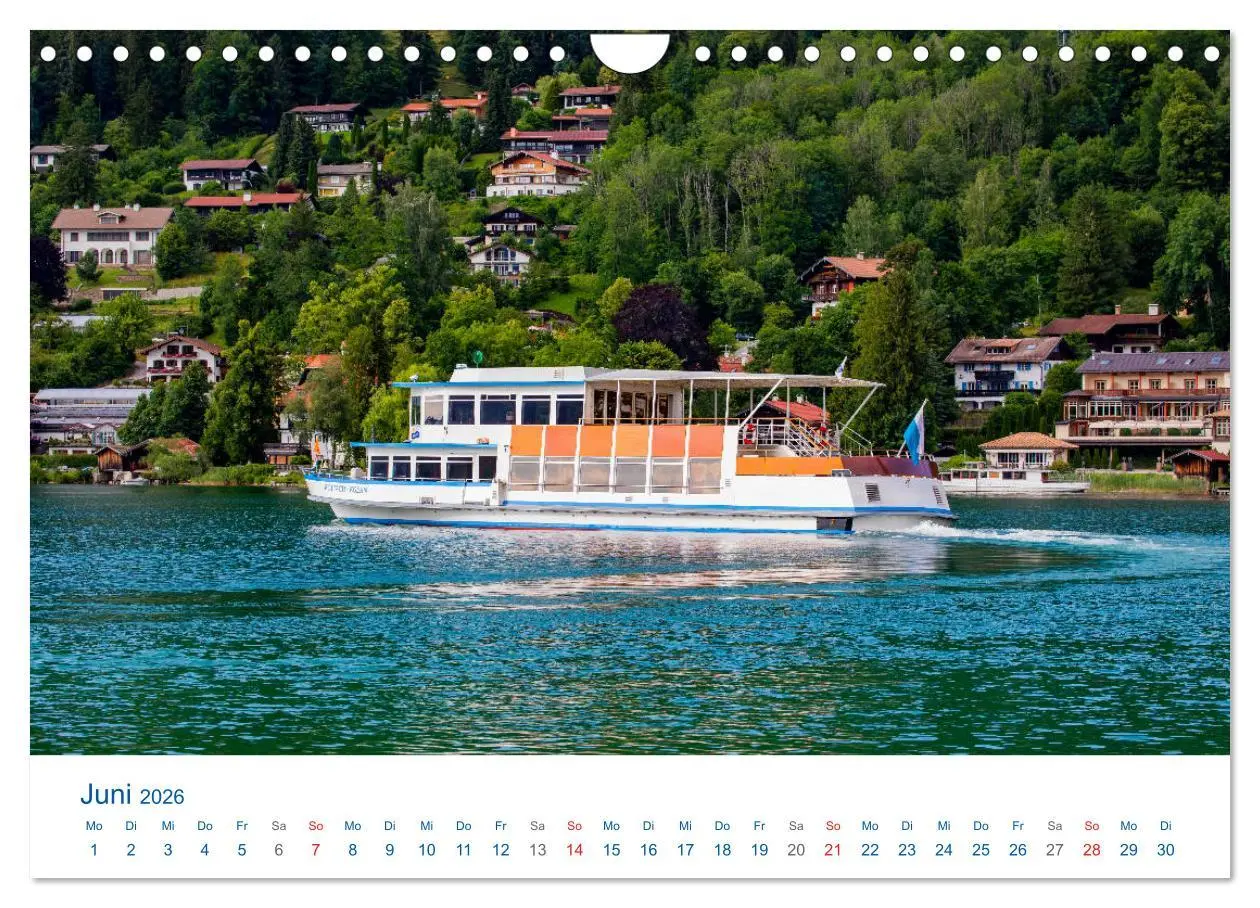 Bild: 9783457782743 | Schöner Tegernsee (Wandkalender 2026 DIN A4 quer), CALVENDO...