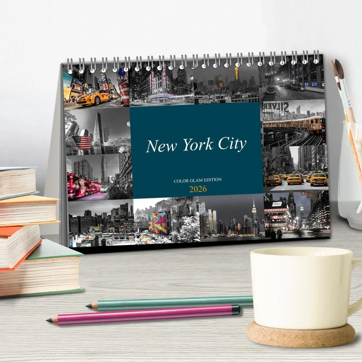 Bild: 9783457922743 | New York City - Color Glam Edition (Tischkalender 2026 DIN A5...