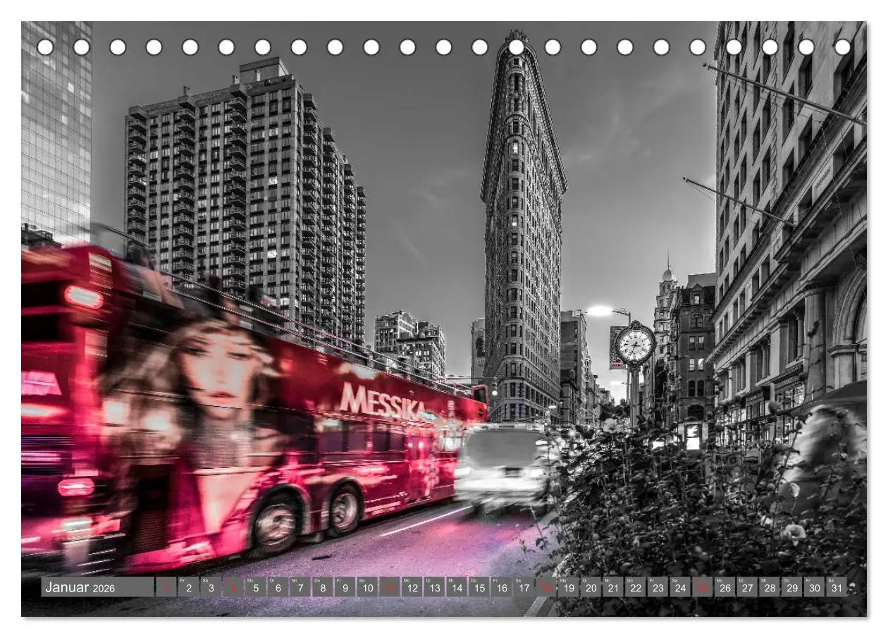 Bild: 9783457922743 | New York City - Color Glam Edition (Tischkalender 2026 DIN A5...