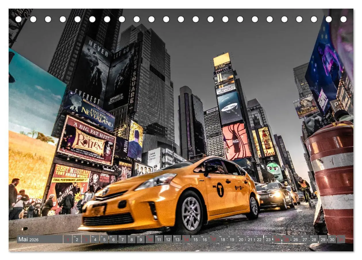 Bild: 9783457922743 | New York City - Color Glam Edition (Tischkalender 2026 DIN A5...
