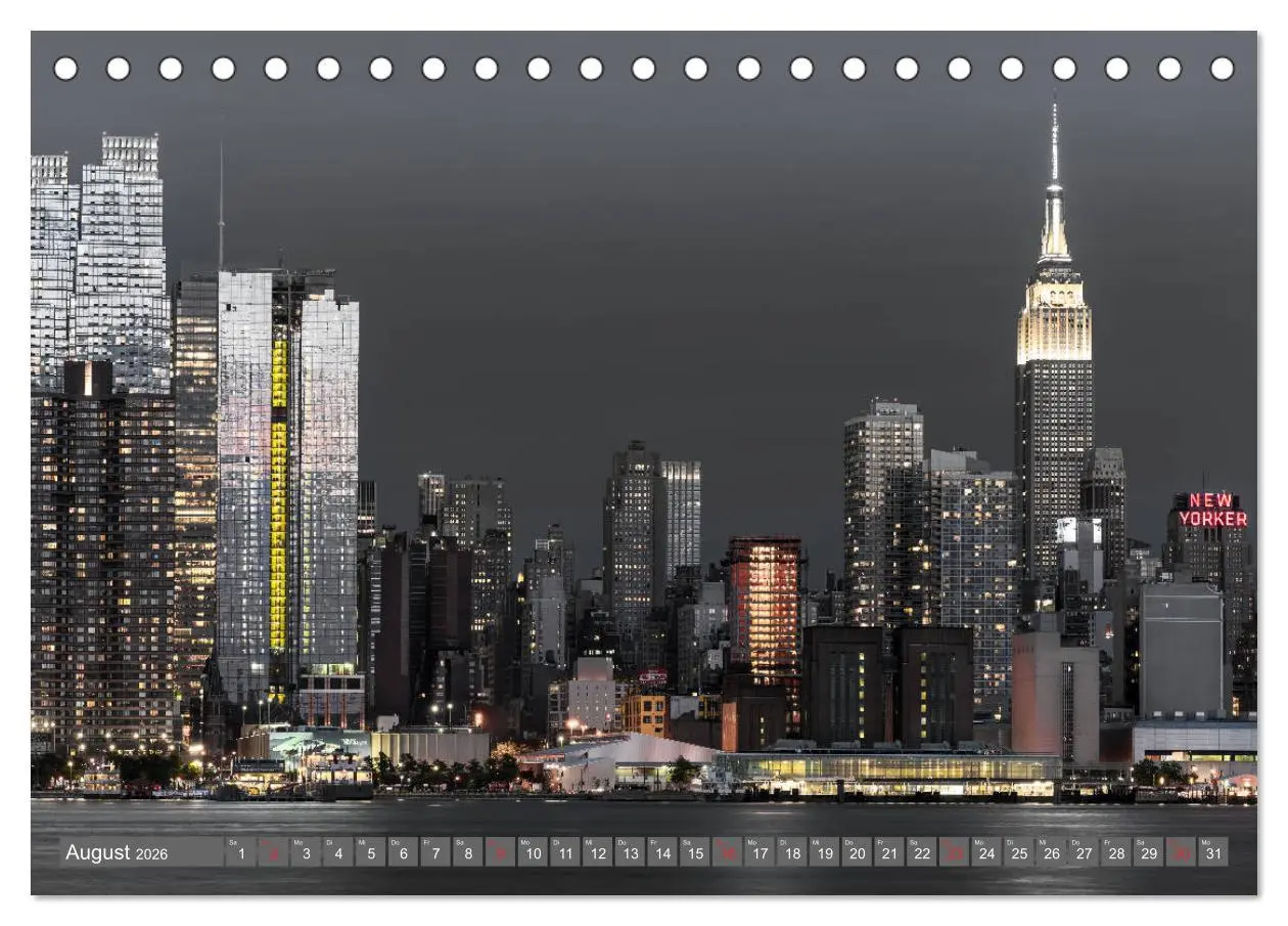 Bild: 9783457922743 | New York City - Color Glam Edition (Tischkalender 2026 DIN A5...