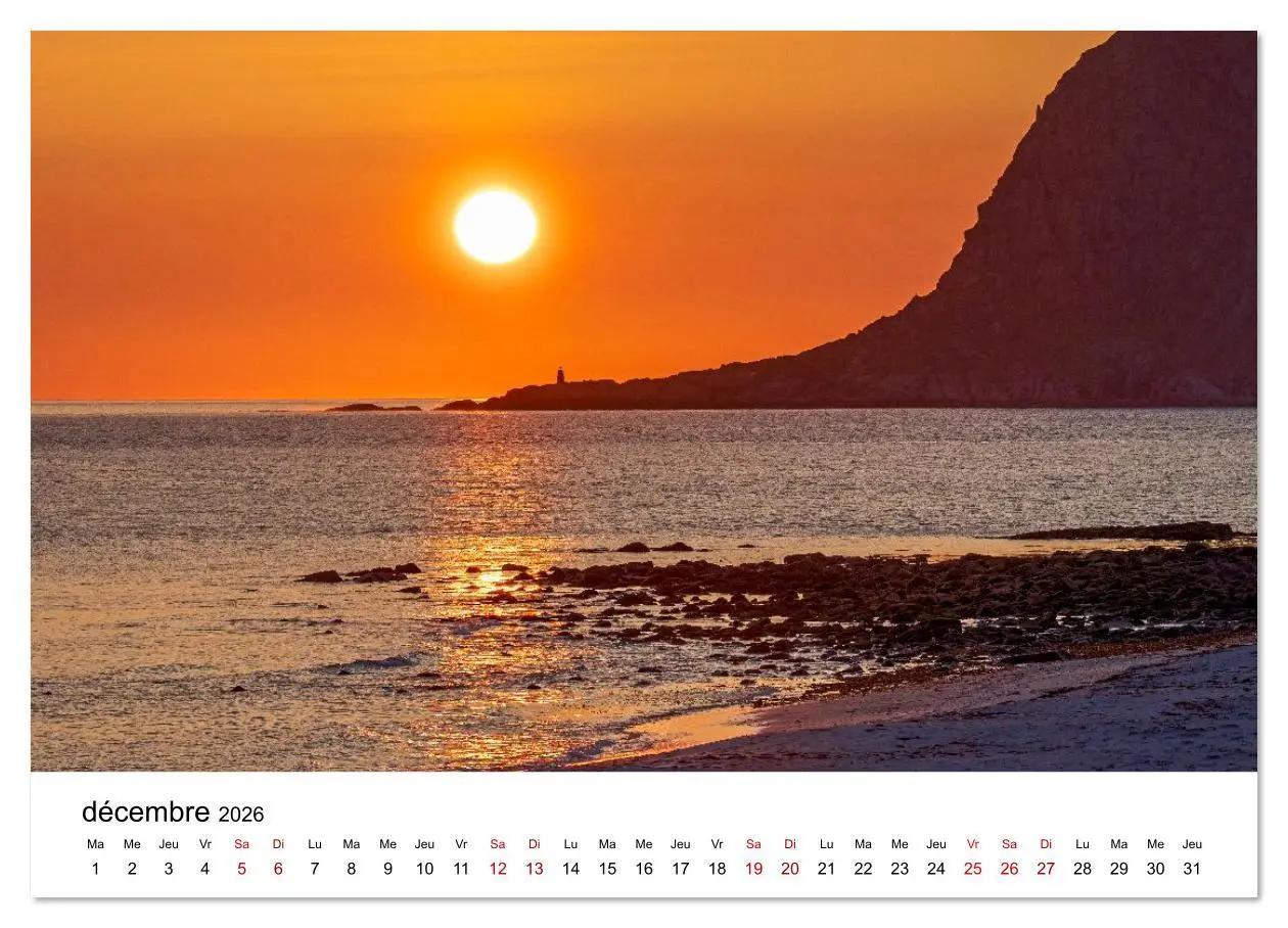 Bild: 9783516632743 | Lofoten - Îles de rêve norvégiennes (Calendrier mural 2026 DIN A4...