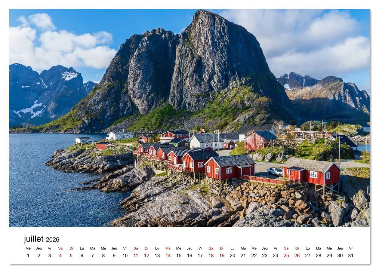 Bild: 9783516632743 | Lofoten - Îles de rêve norvégiennes (Calendrier mural 2026 DIN A4...