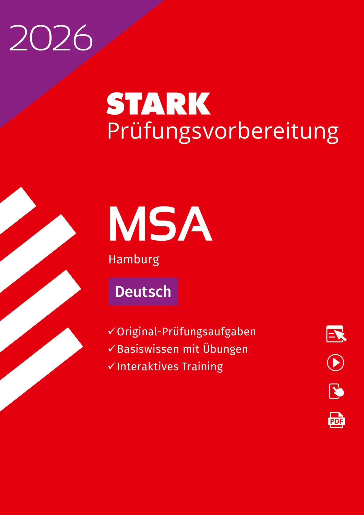 Cover: 9783849062743 | STARK Deutsch - MSA 2026 Hamburg - Prüfungsvorbereitung | Bundle