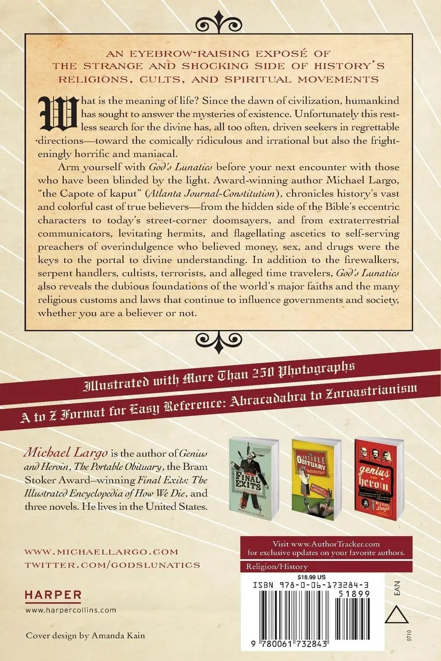 Rückseite: 9780061732843 | God's Lunatics | Michael Largo | Taschenbuch | Kartoniert / Broschiert