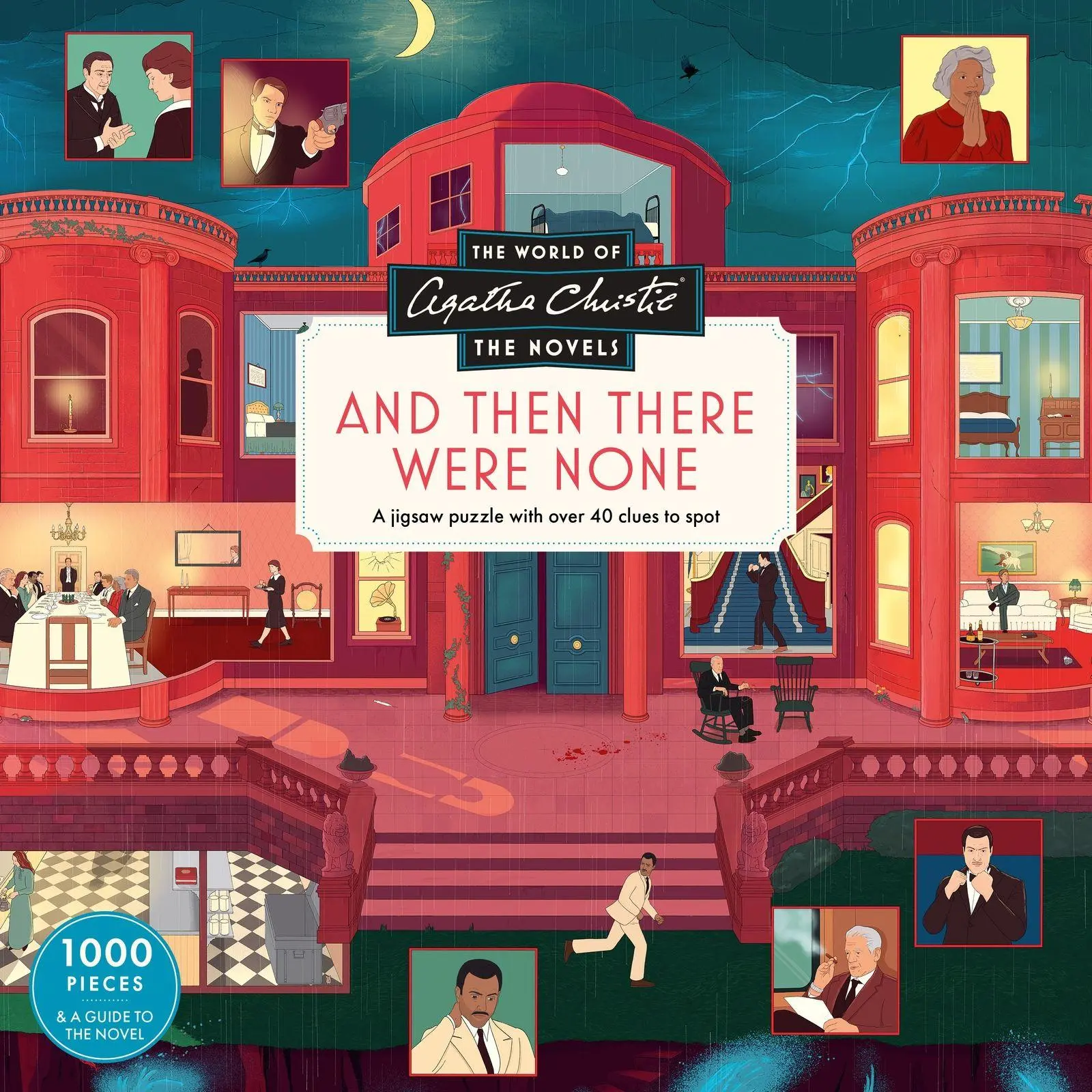 Cover: 9781399632843 | The World of Agatha Christie: And Then There Were None a 1000-Piece...