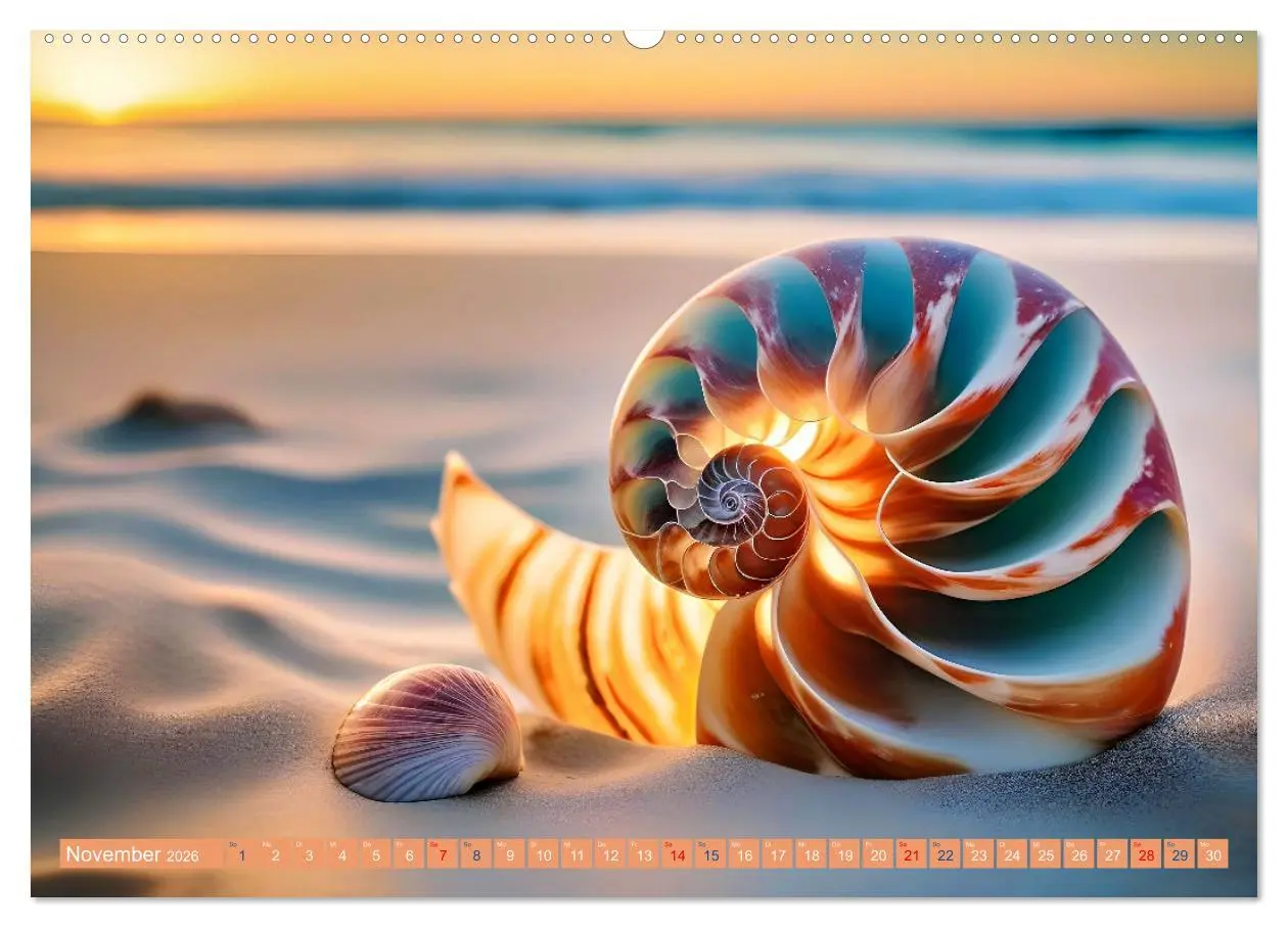 Bild: 9783457392843 | Faszination Muscheln (hochwertiger Premium Wandkalender 2026 DIN A2...