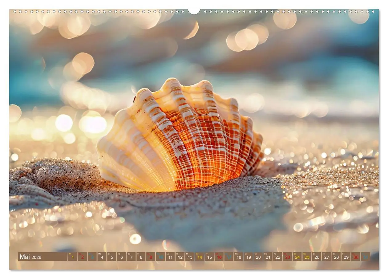 Bild: 9783457392843 | Faszination Muscheln (hochwertiger Premium Wandkalender 2026 DIN A2...