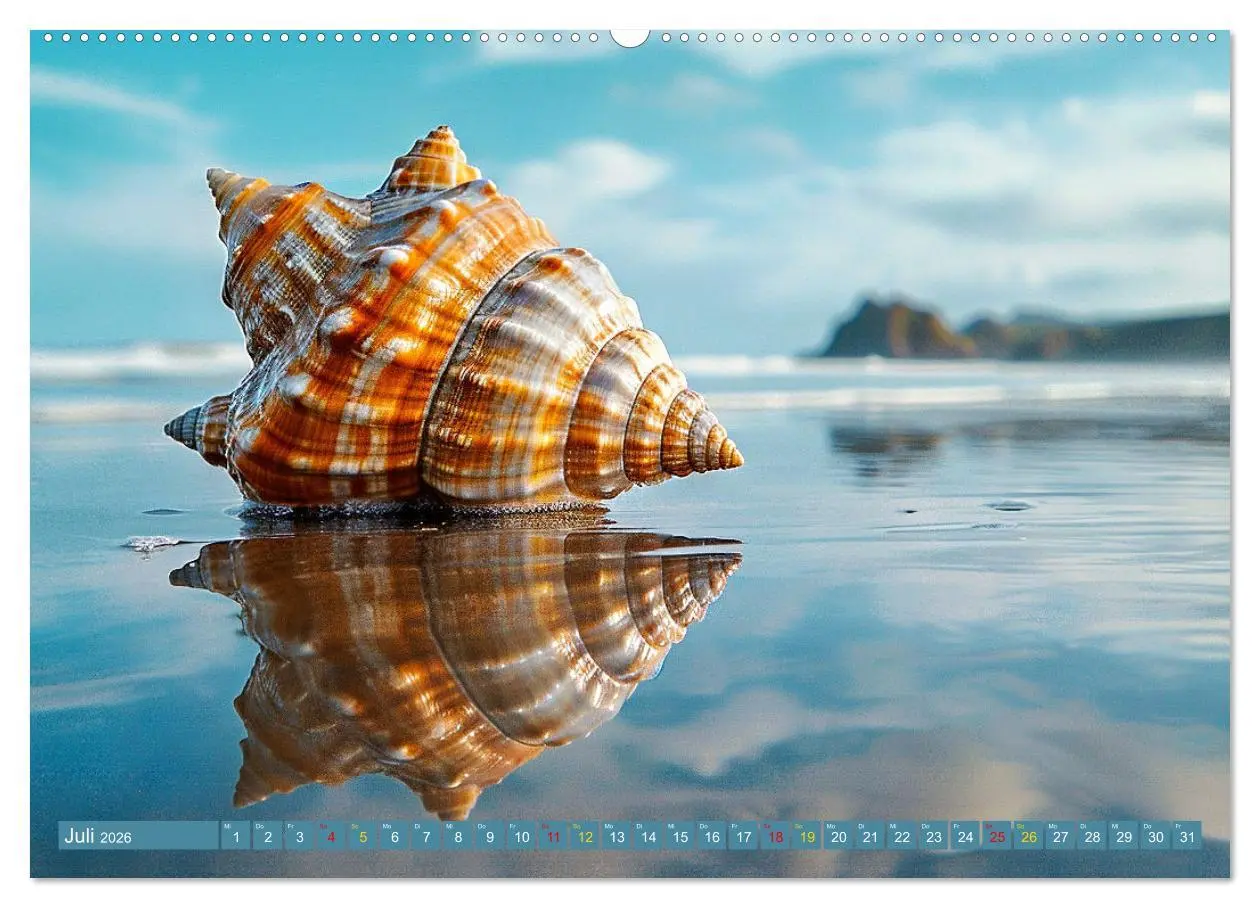 Bild: 9783457392843 | Faszination Muscheln (hochwertiger Premium Wandkalender 2026 DIN A2...