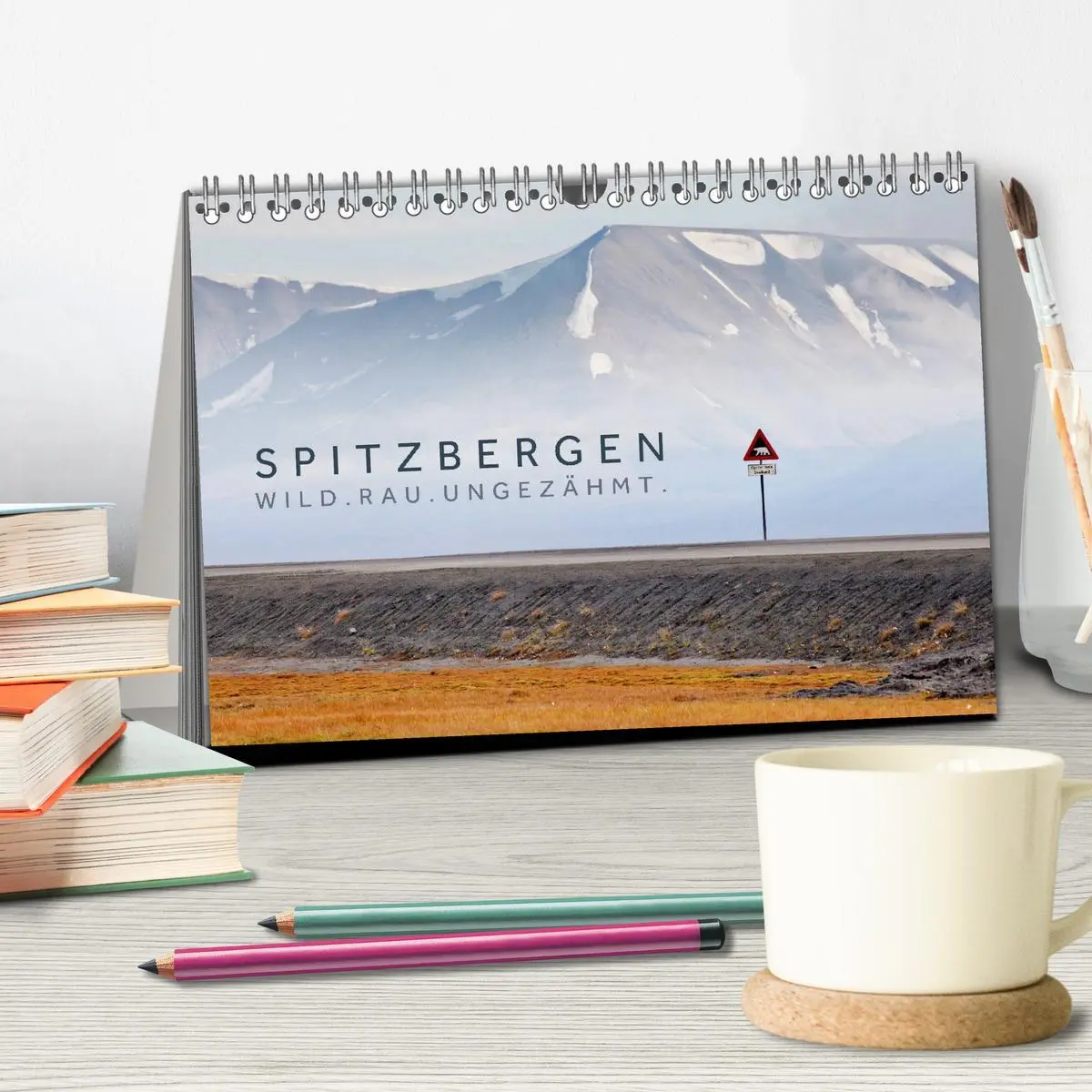 Bild: 9783457842843 | Spitzbergen - Wild.Rau.Ungezähmt. (Tischkalender 2026 DIN A5 quer),...