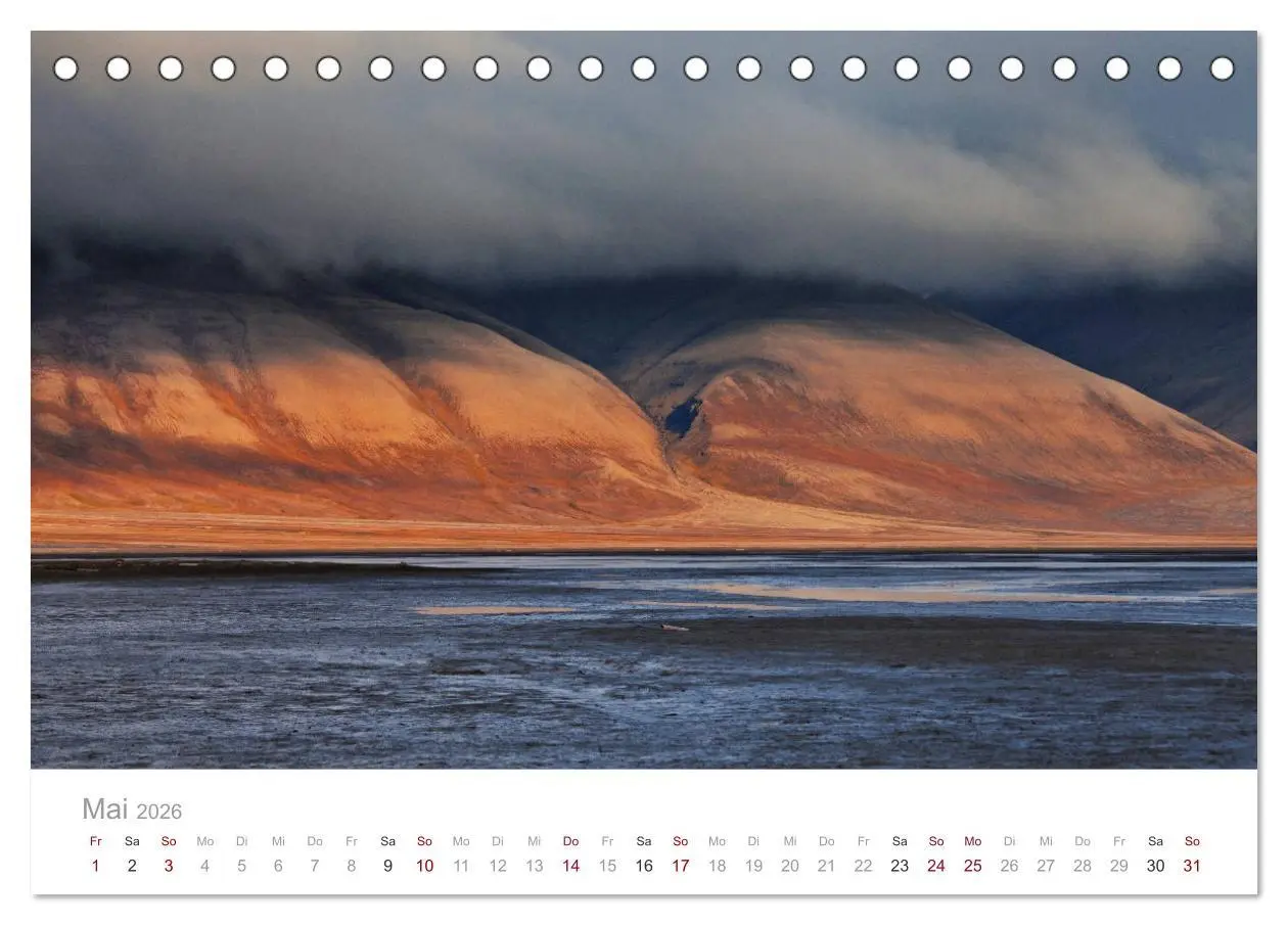 Bild: 9783457842843 | Spitzbergen - Wild.Rau.Ungezähmt. (Tischkalender 2026 DIN A5 quer),...