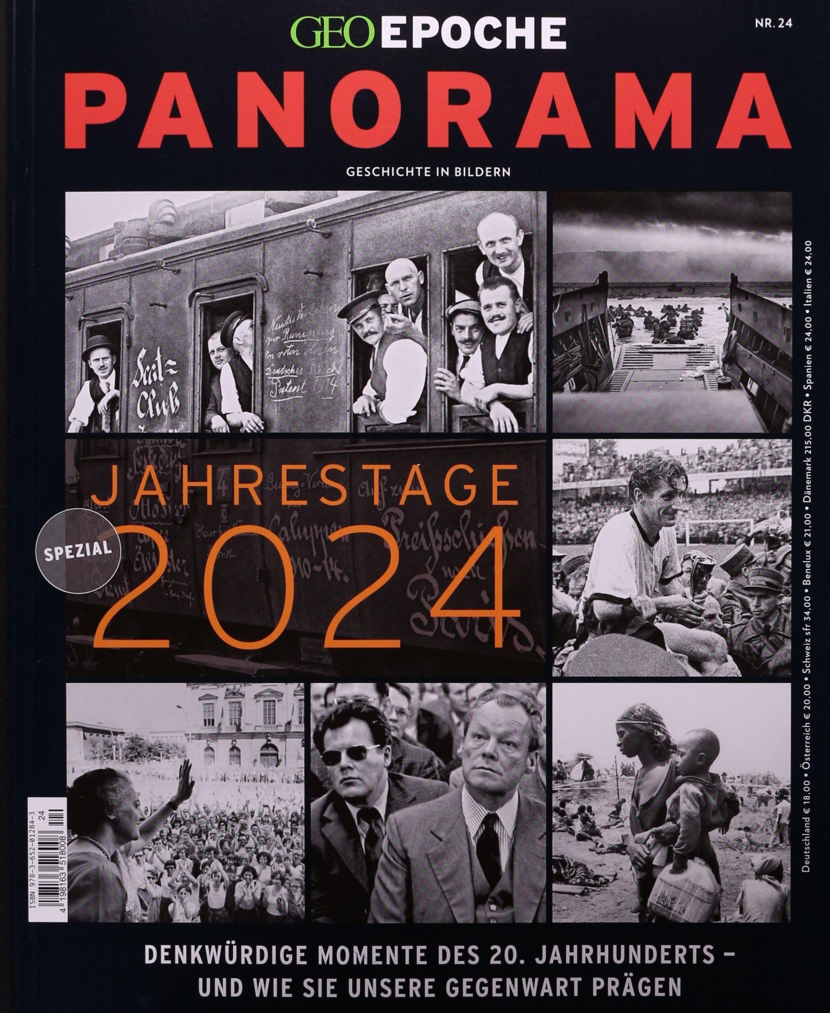 Cover: 9783652012843 | GEO Epoche PANORAMA / GEO Epoche PANORAMA 24/2023 Jahrestage 2024