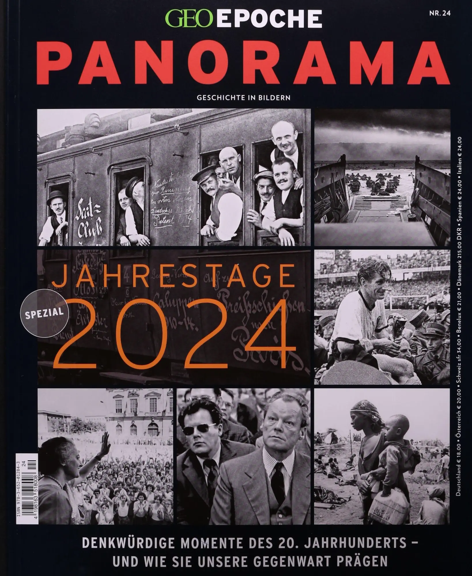 Cover: 9783652012843 | GEO Epoche PANORAMA / GEO Epoche PANORAMA 24/2023 Jahrestage 2024
