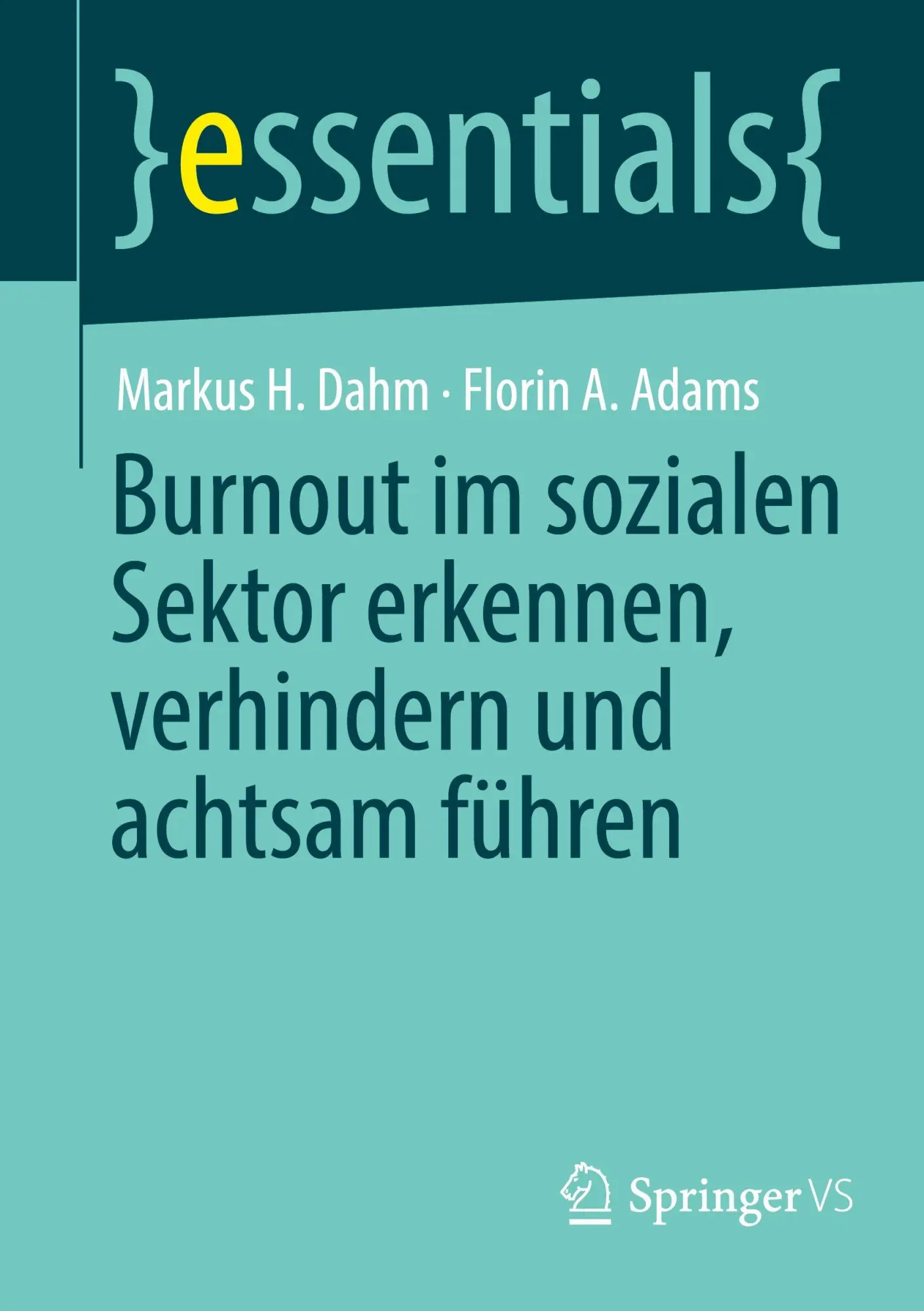 Cover: 9783658502843 | Burnout im sozialen Sektor erkennen, verhindern und achtsam führen