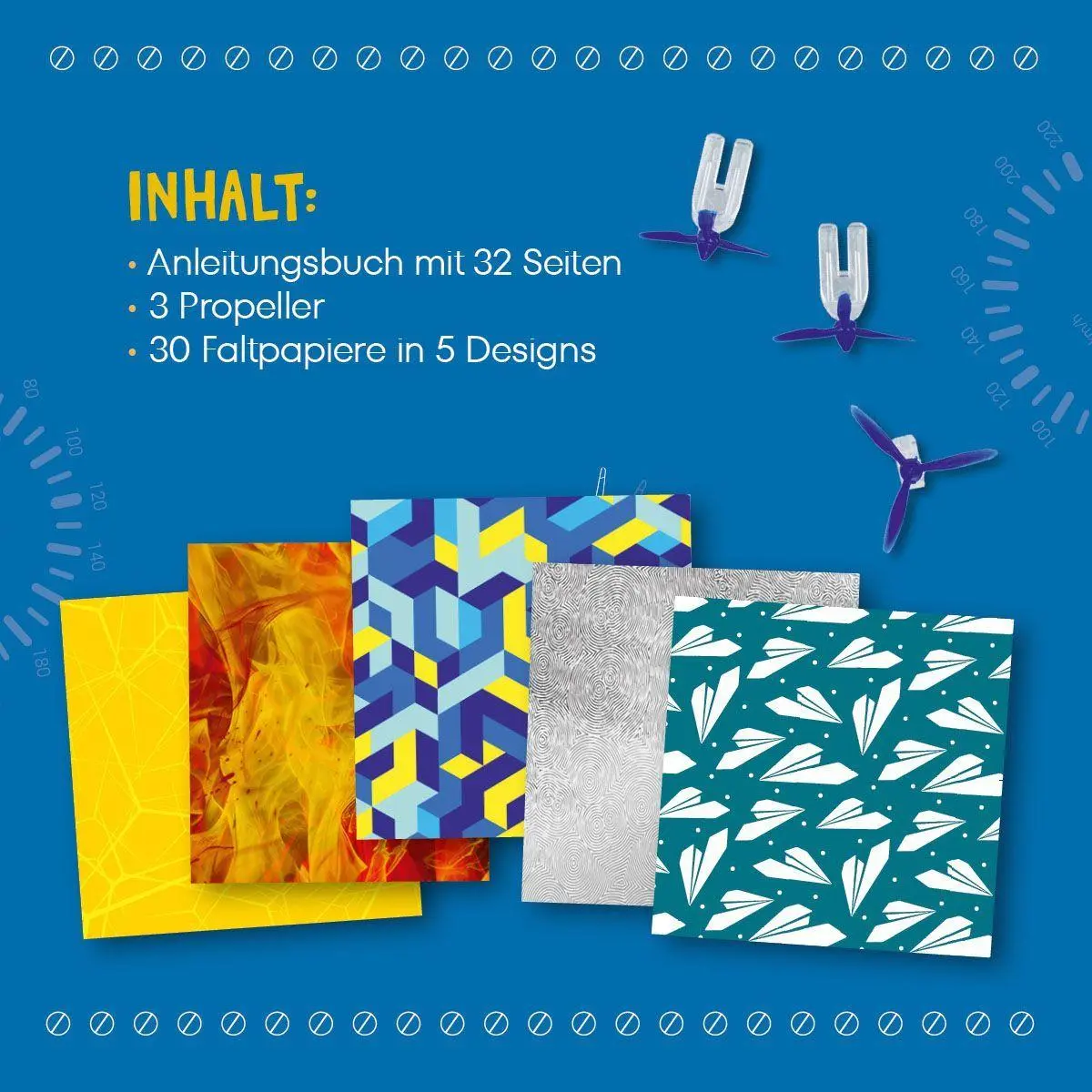 Bild: 9783735892843 | Kreativ-Set Turbo-Papierflieger mit Propeller | Christian Saile | Buch