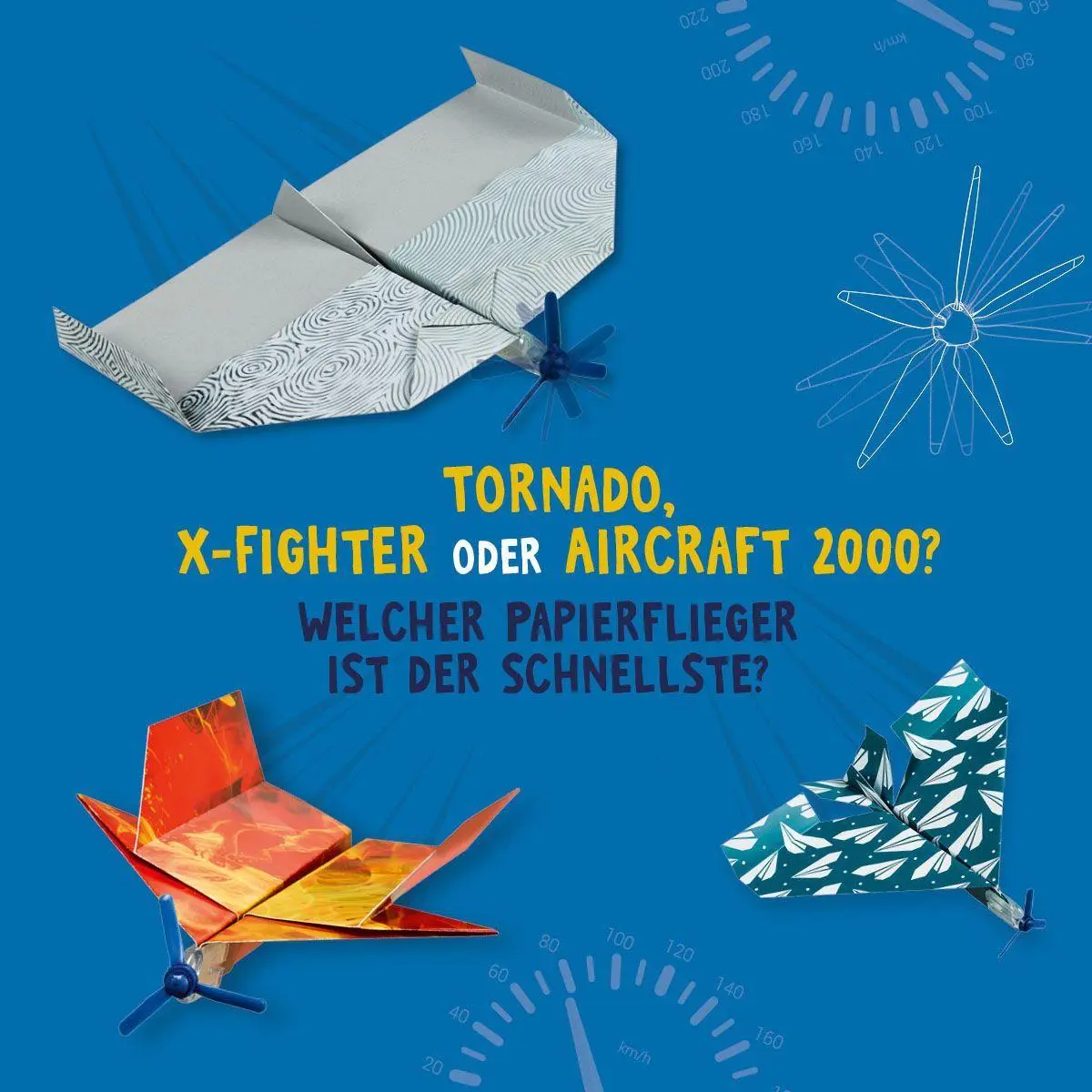 Bild: 9783735892843 | Kreativ-Set Turbo-Papierflieger mit Propeller | Christian Saile | Buch