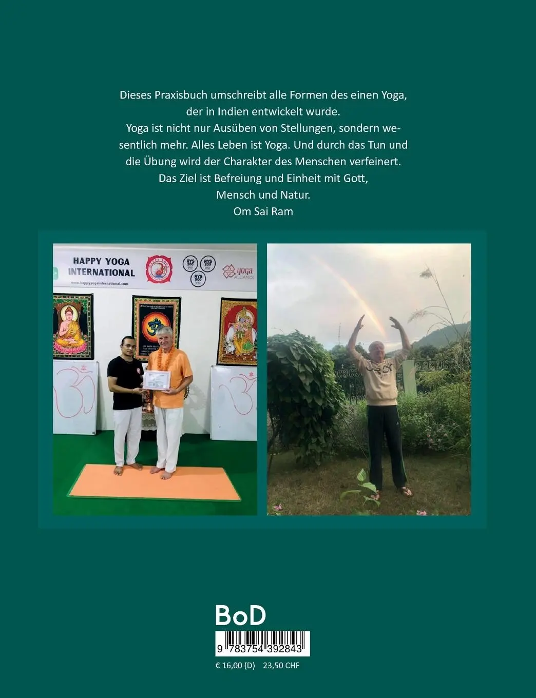 Rückseite: 9783754392843 | Folge den Meistern! | Sai Kriya Yoga Saptakam | Yogi Vitthalananda