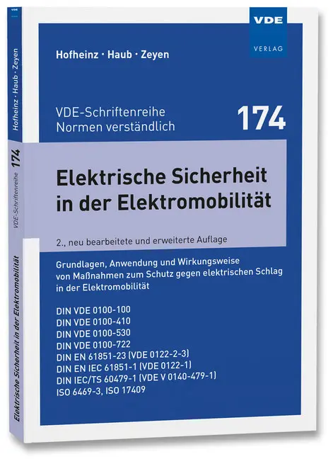Cover: 9783800752843 | Elektrische Sicherheit in der Elektromobilität | Hofheinz (u. a.)