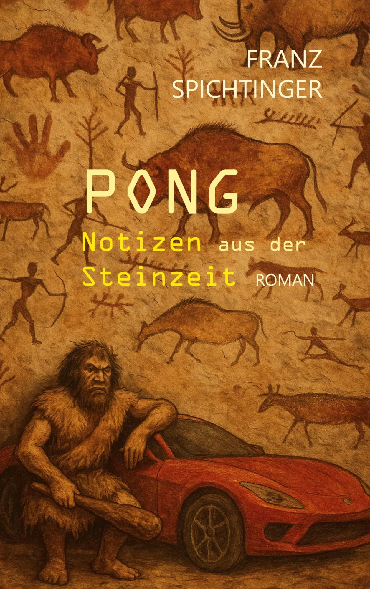 Cover: 9783819282843 | Pong. Notizen aus der Steinzeit | Roman | Franz Spichtinger | Buch