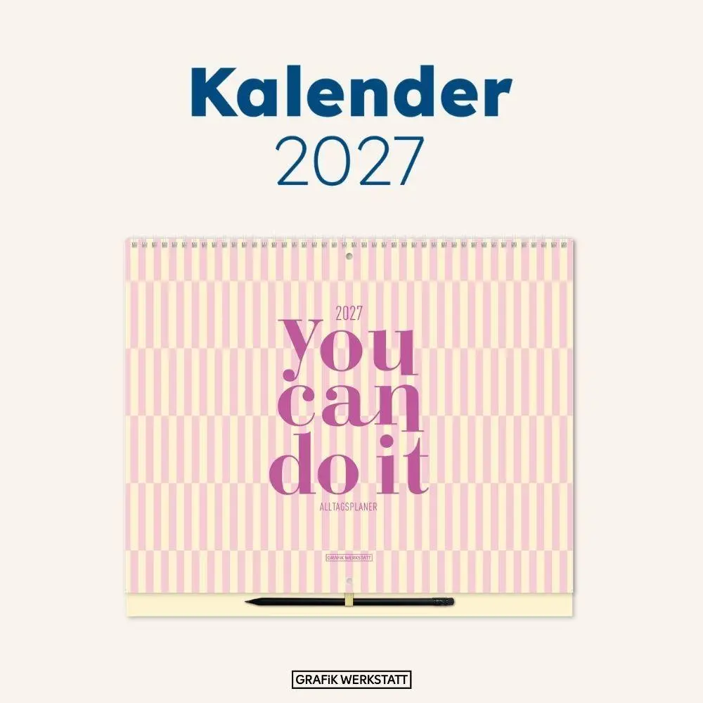 Bild: 9783986362843 | Alltagsplaner 2027 you can do it | Familienplaner | Original | 13 S.