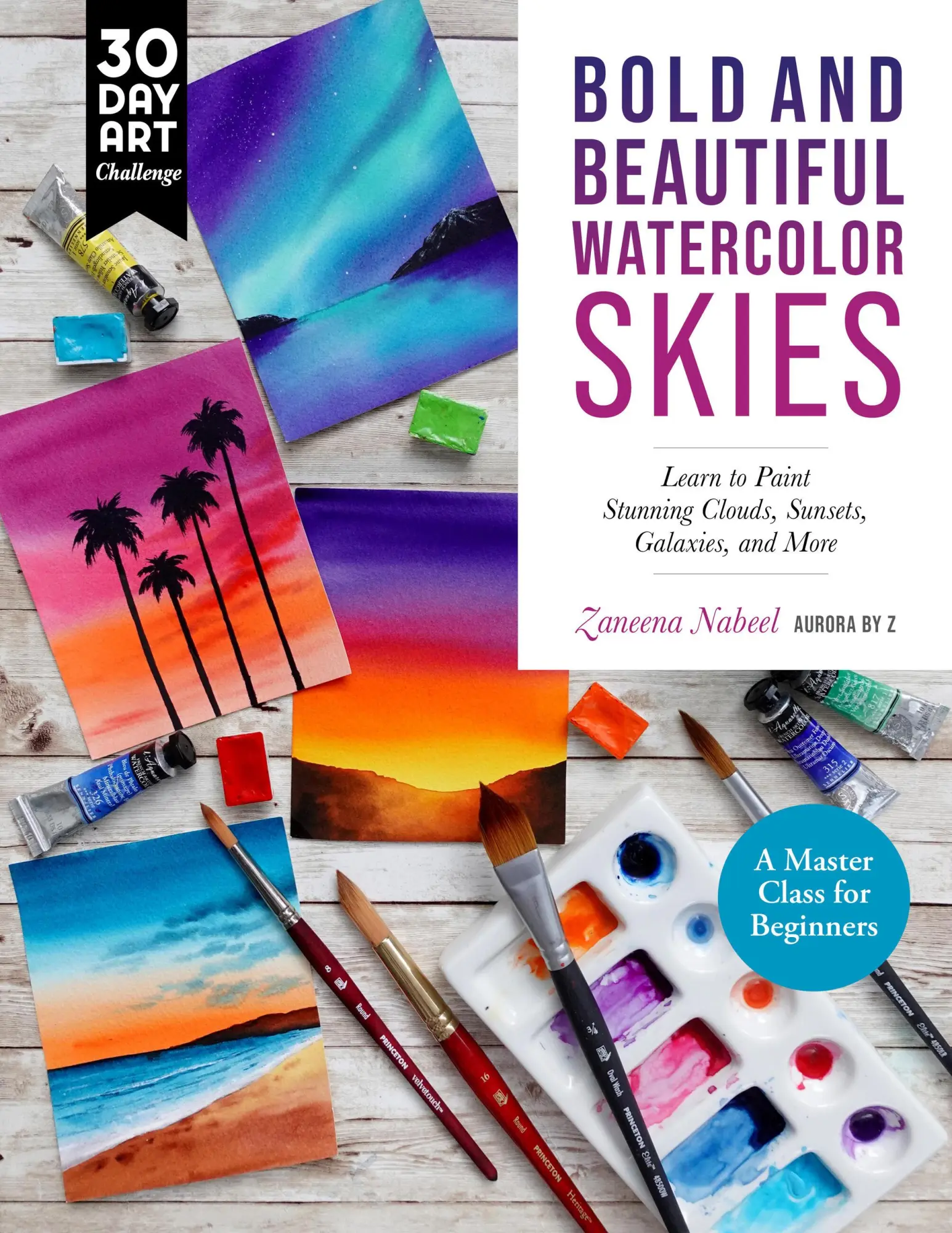 Cover: 9780760382943 | Bold and Beautiful Watercolor Skies | Zaneena Nabeel (u. a.) | Buch