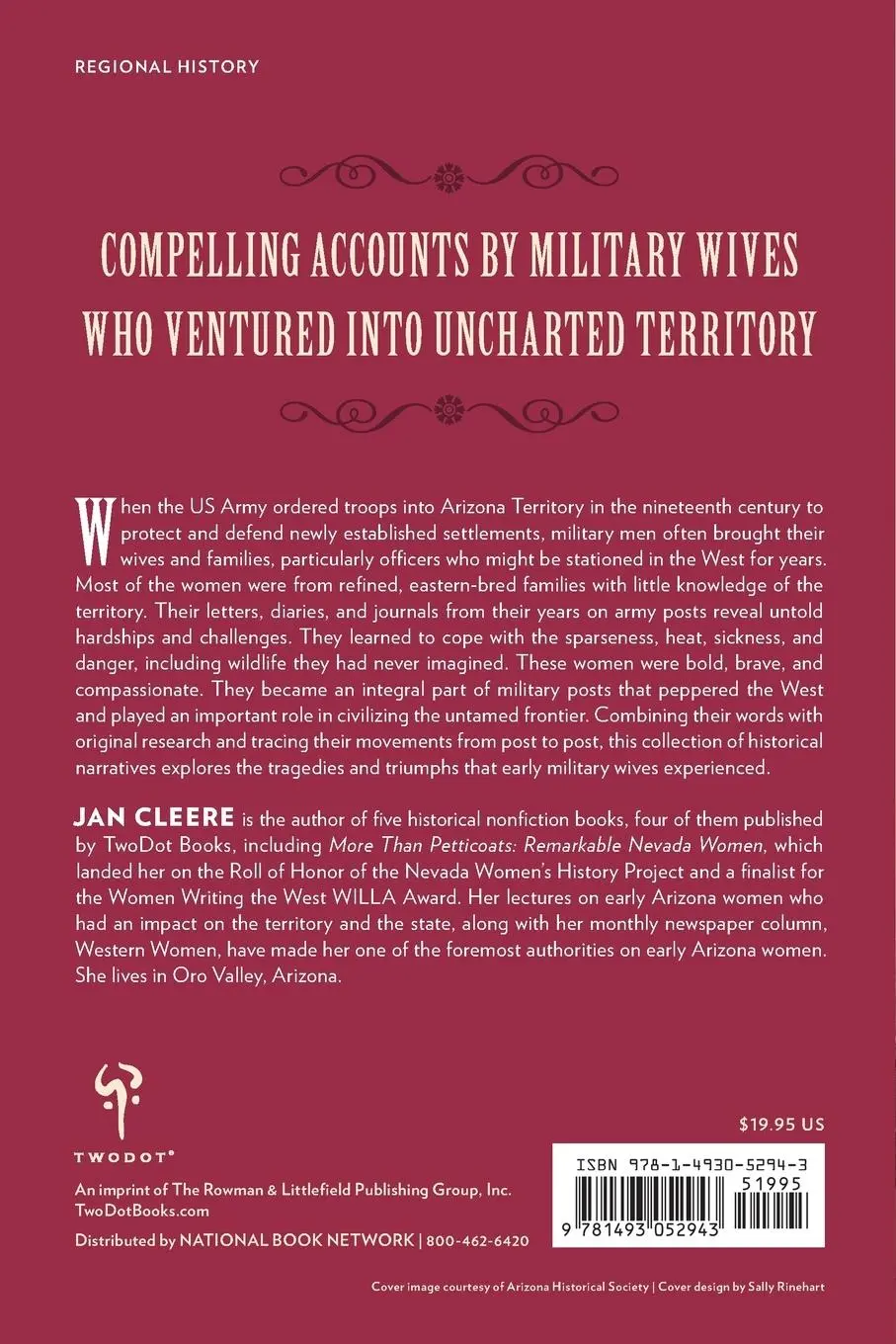 Rückseite: 9781493052943 | Military Wives in Arizona Territory | Jan Cleere | Taschenbuch | 2021