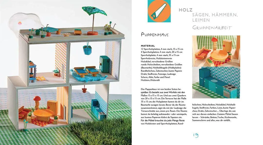 Bild: 9783258602943 | Kinder-Werkstatt Holz, Stein, Metall | Eva Hauck (u. a.) | Taschenbuch