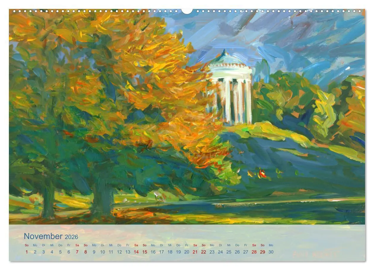 Bild: 9783457452943 | Skizzen aus München (hochwertiger Premium Wandkalender 2026 DIN A2...
