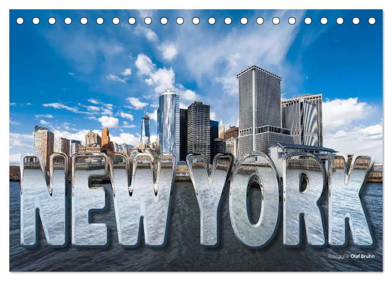 Cover: 9783516162943 | New York (Tischkalender 2026 DIN A5 quer), CALVENDO Monatskalender