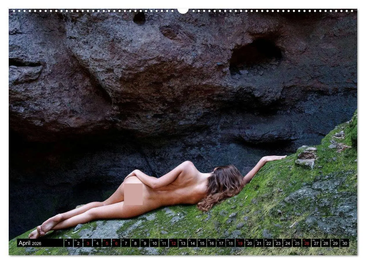 Bild: 9783516232943 | Aktfotografie auf Stein und Felsen (Wandkalender 2026 DIN A2 quer),...