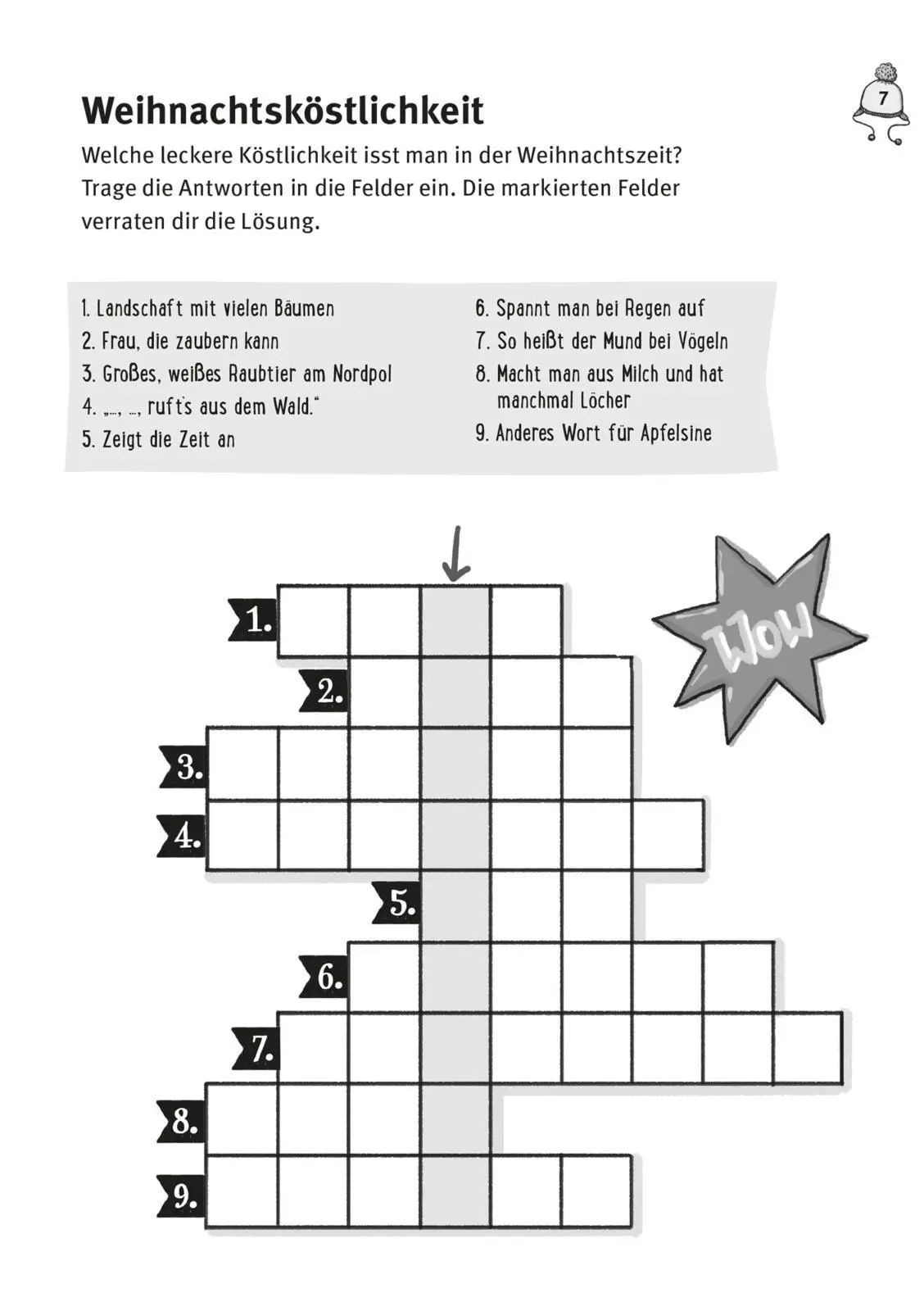 Bild: 9783551192943 | Mein dicker Winter-Rätselblock | Ab 8 Jahren | Nikki Busch | Buch