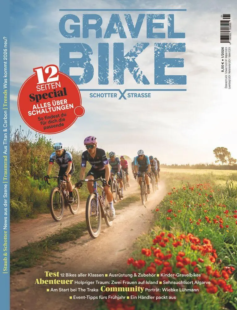 Cover: 9783613322943 | Gravelbike - Schotter-Strassen 01/2026 | Taschenbuch | 120 S. | 2026