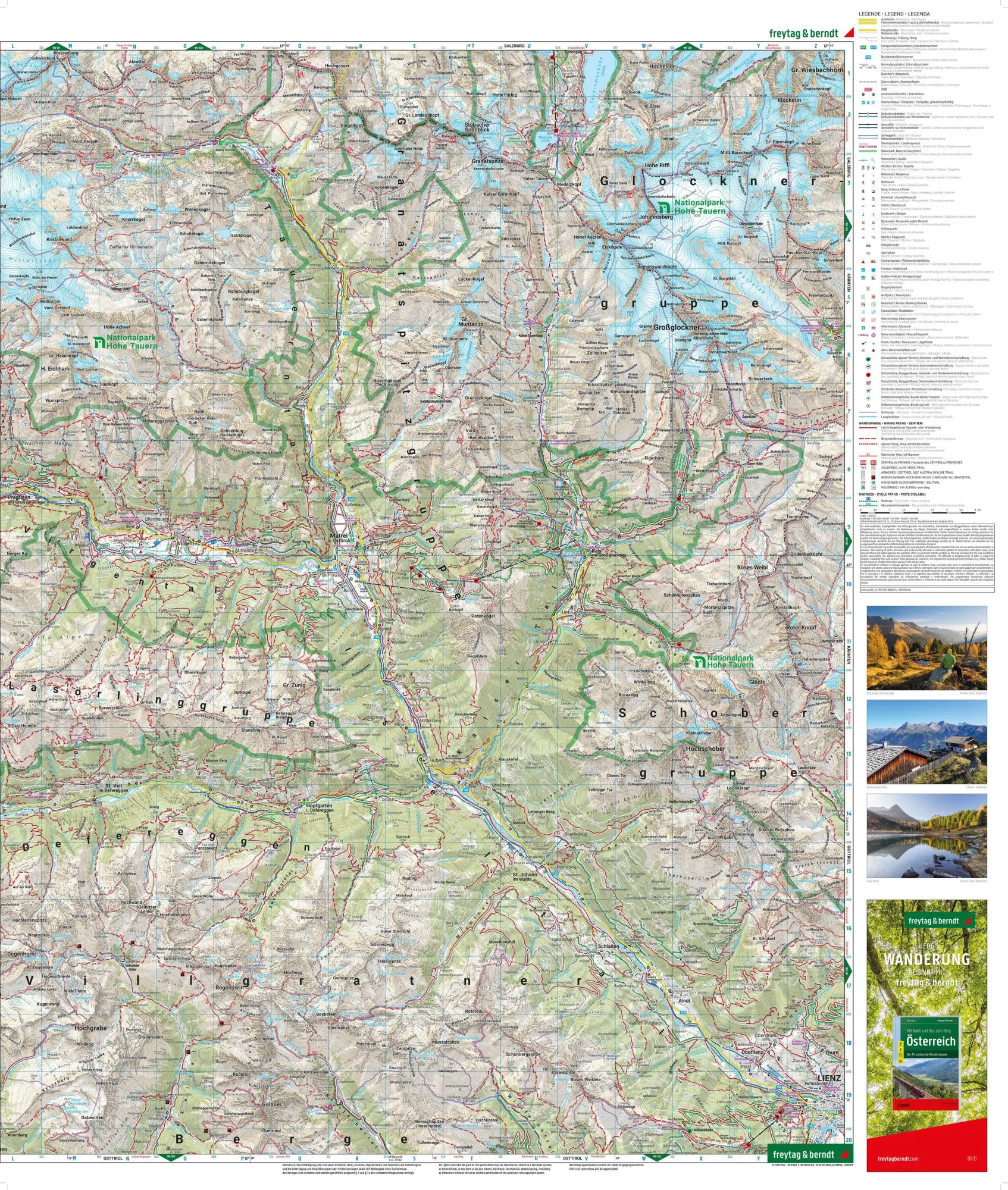 Bild: 9783707922943 | freytag &amp; berndt Wanderkarte WK 123 Defereggental, Virgental -...