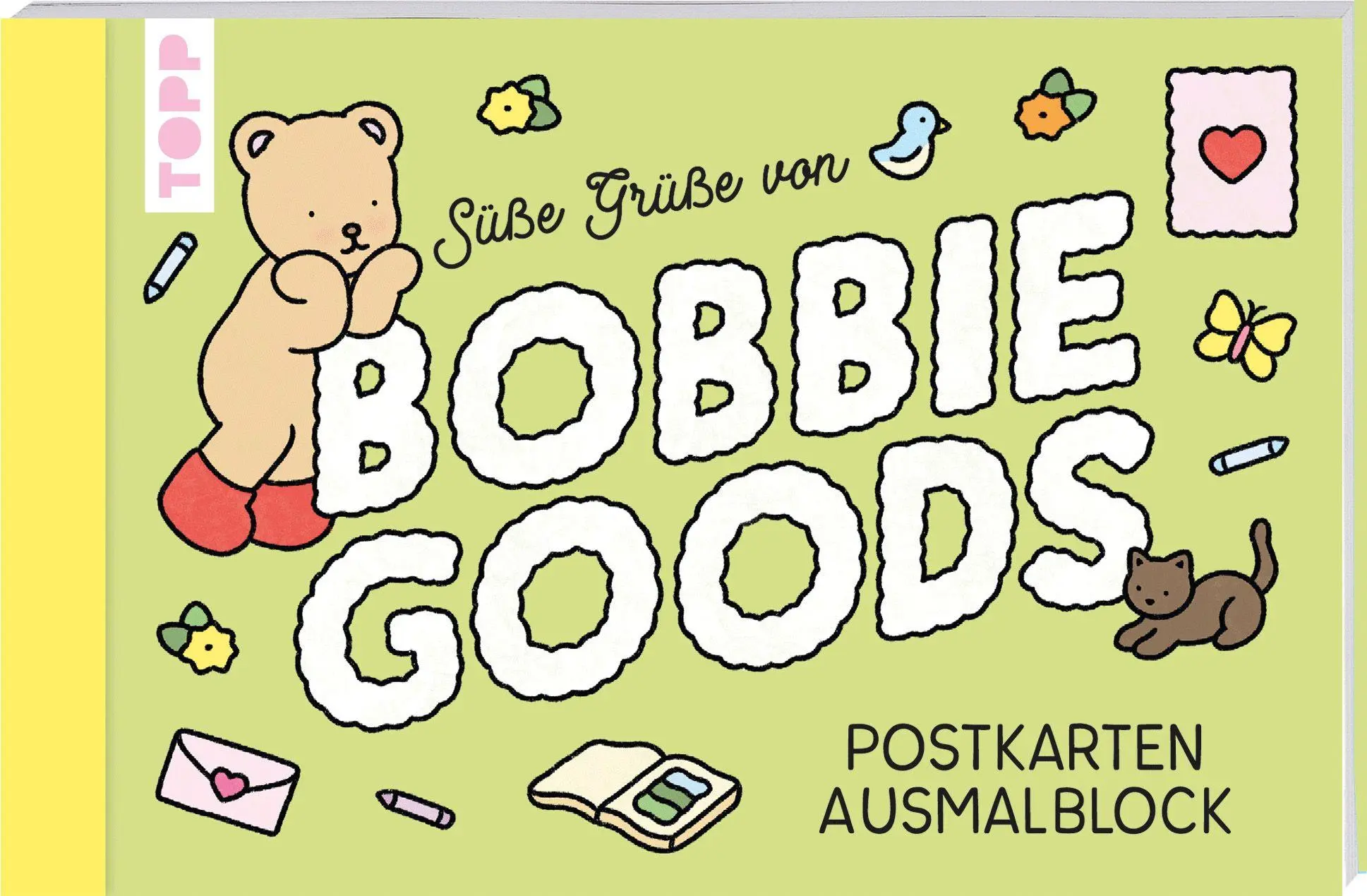 Cover: 9783735882943 | Bobbie Goods Postkarten Ausmalblock (offizielle deutsche Ausgabe)