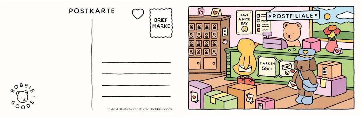 Bild: 9783735882943 | Bobbie Goods Postkarten Ausmalblock (offizielle deutsche Ausgabe)