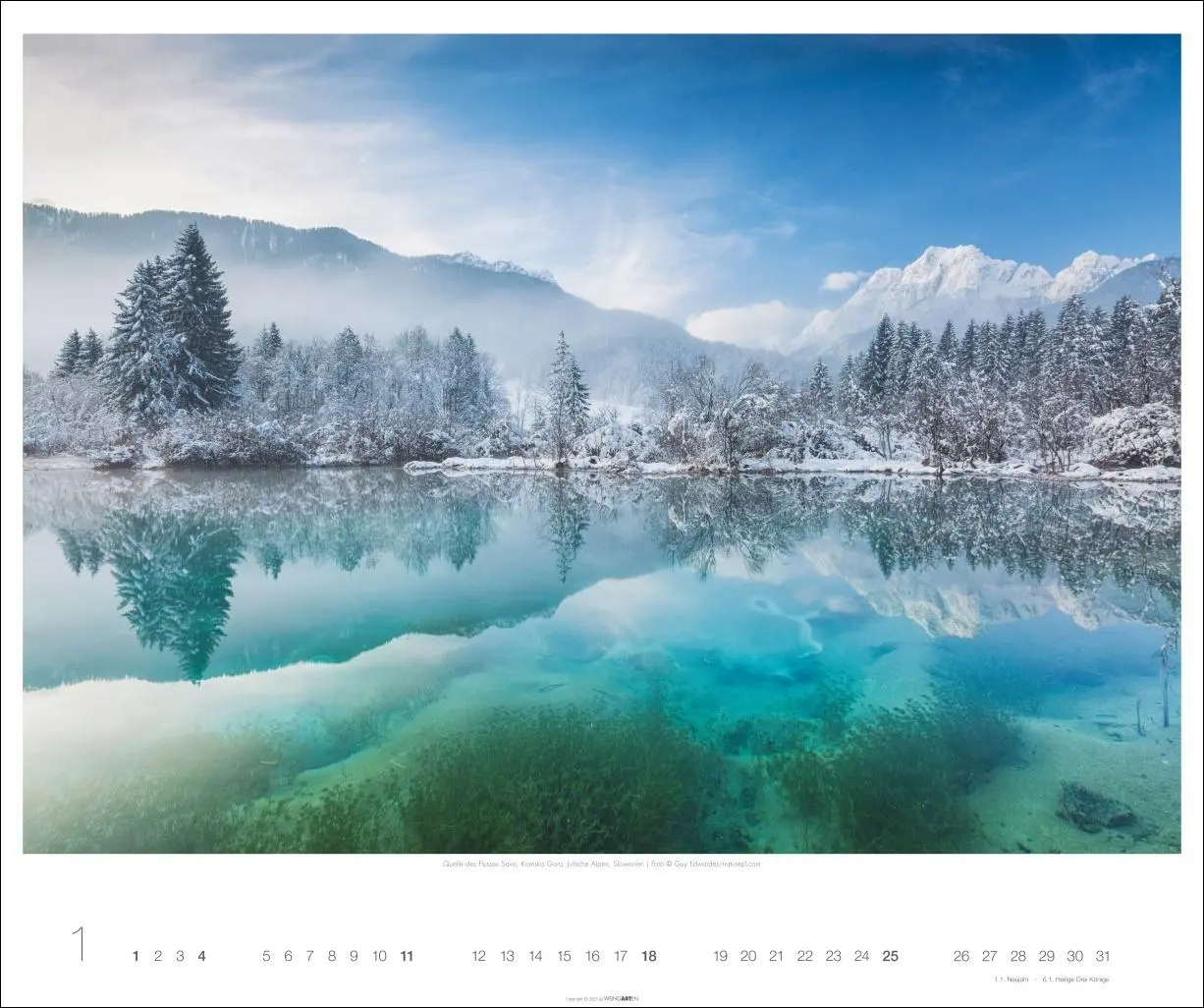 Bild: 9783839902943 | Magische Landschaften 2026 | Guy Edwardes | Kalender | Spiralbindung