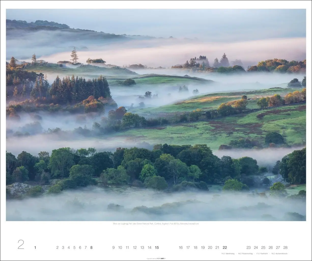 Bild: 9783839902943 | Magische Landschaften 2026 | Guy Edwardes | Kalender | Spiralbindung