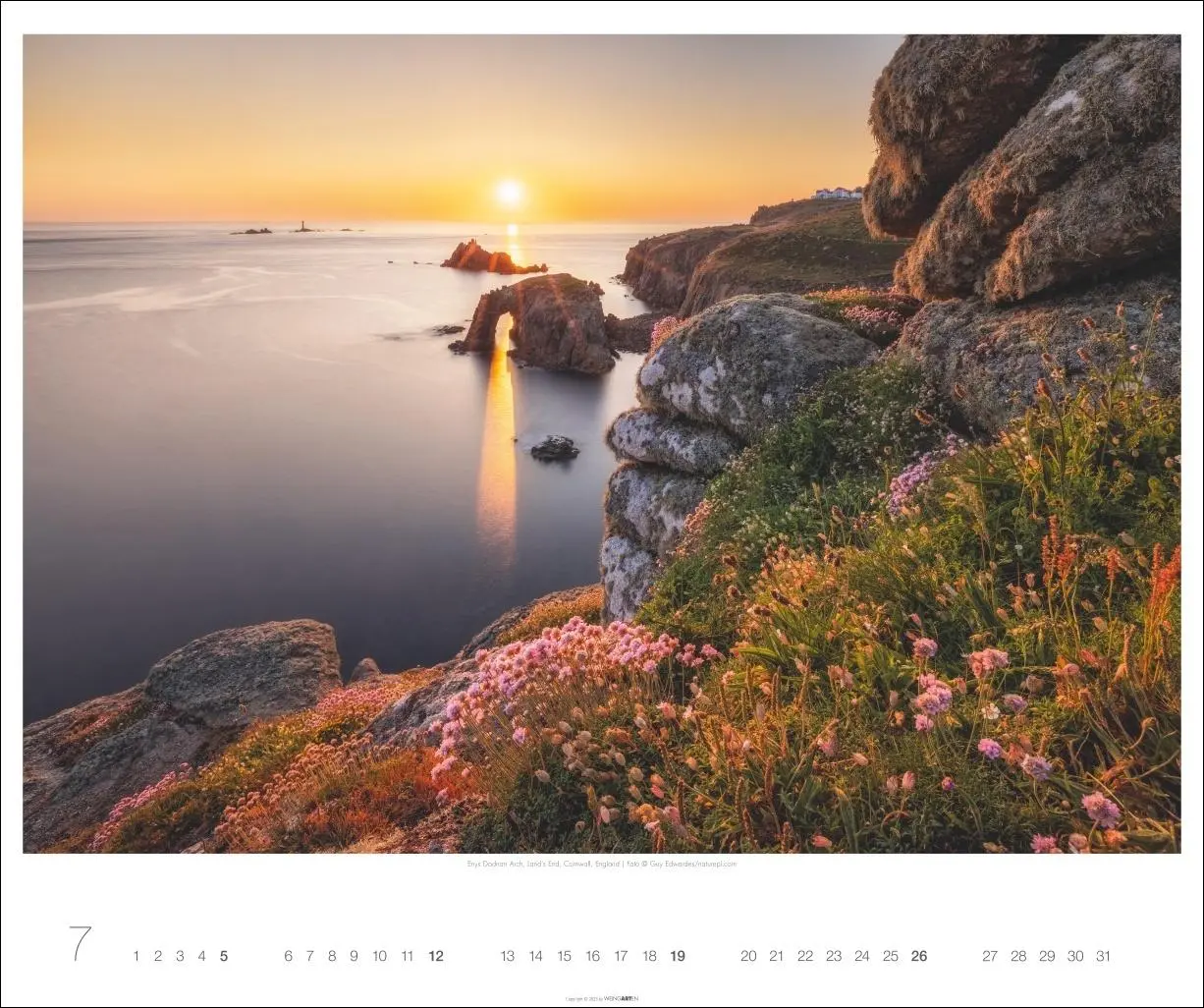 Bild: 9783839902943 | Magische Landschaften 2026 | Guy Edwardes | Kalender | Spiralbindung