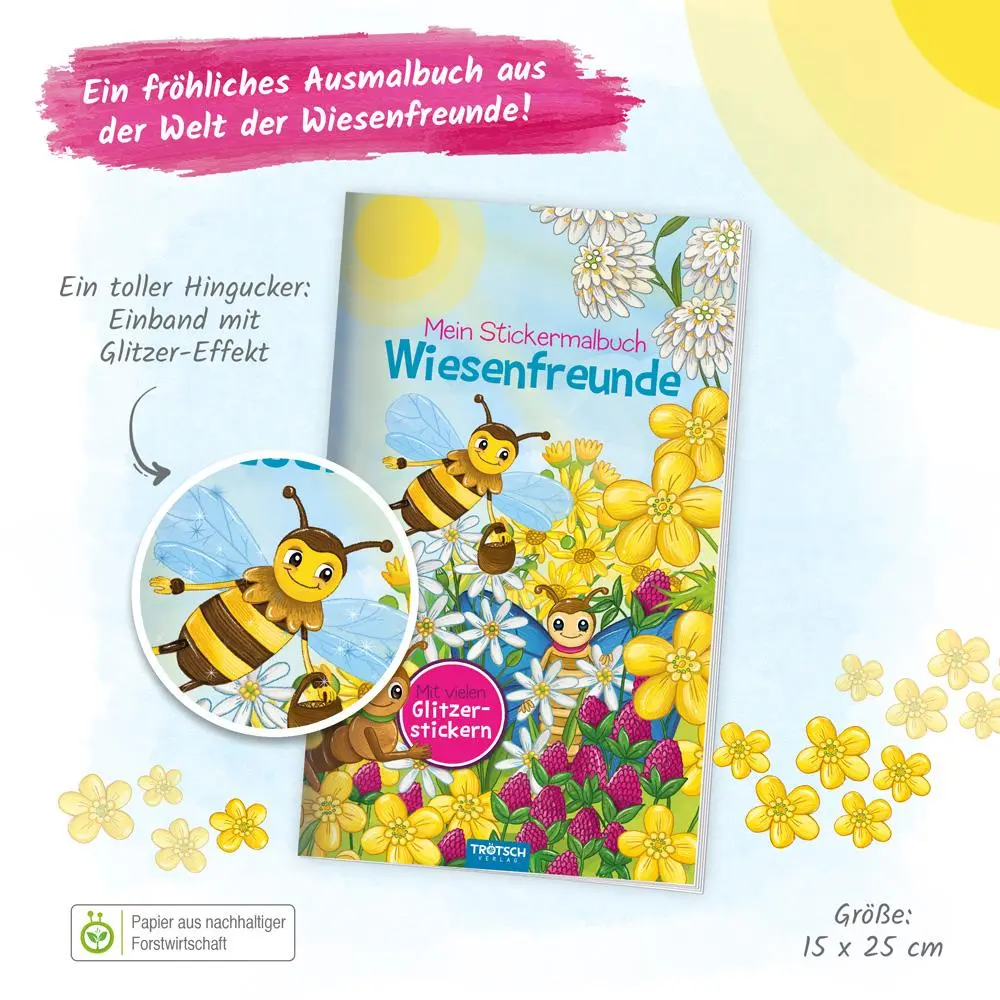 Bild: 9783988022943 | Trötsch Wiesenfreunde Ausmalbuch | Trötsch Verlag GmbH &amp; Co. KG | Buch