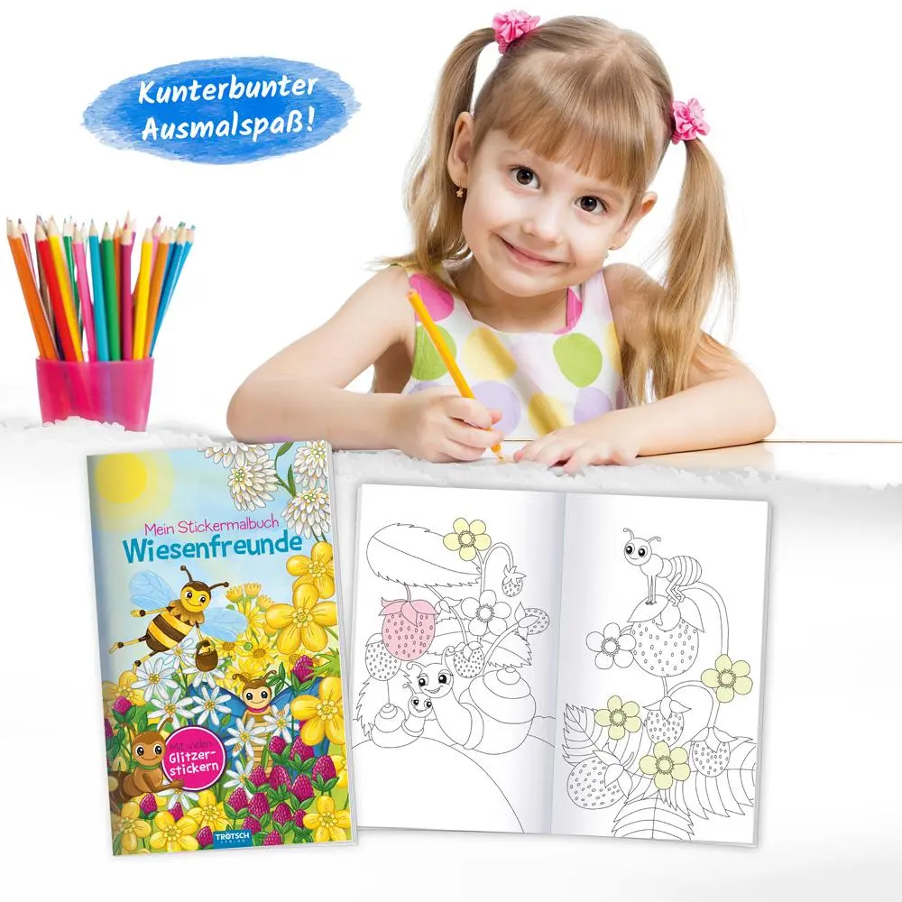 Bild: 9783988022943 | Trötsch Wiesenfreunde Ausmalbuch | Trötsch Verlag GmbH &amp; Co. KG | Buch