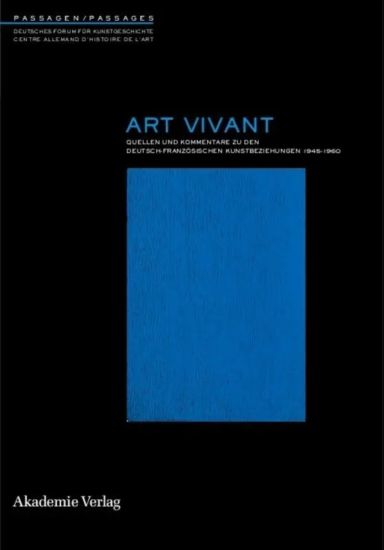 Cover: 9783050043043 | Art Vivant | Martin Schieder (u. a.) | Buch | XI | Deutsch | 2011