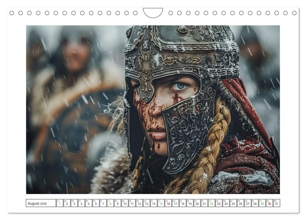 Bild: 9783457343043 | Die Abenteuer der Wikinger (Wandkalender 2026 DIN A4 quer),...