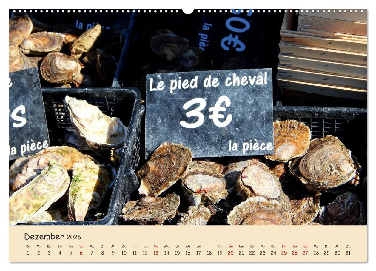 Bild: 9783457413043 | Markttag in Frankreich (hochwertiger Premium Wandkalender 2026 DIN...