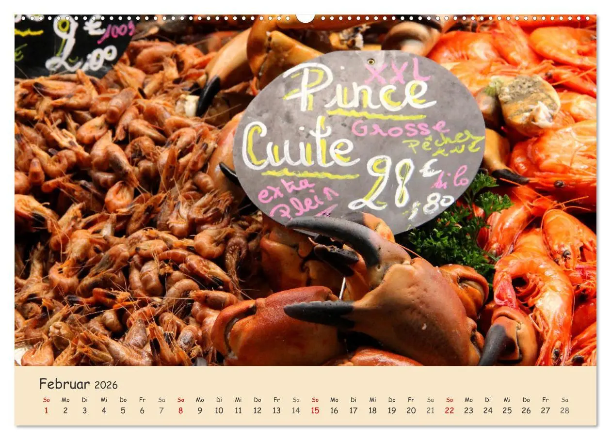 Bild: 9783457413043 | Markttag in Frankreich (hochwertiger Premium Wandkalender 2026 DIN...