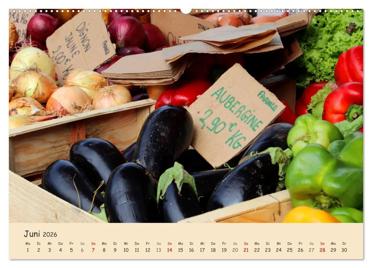 Bild: 9783457413043 | Markttag in Frankreich (hochwertiger Premium Wandkalender 2026 DIN...